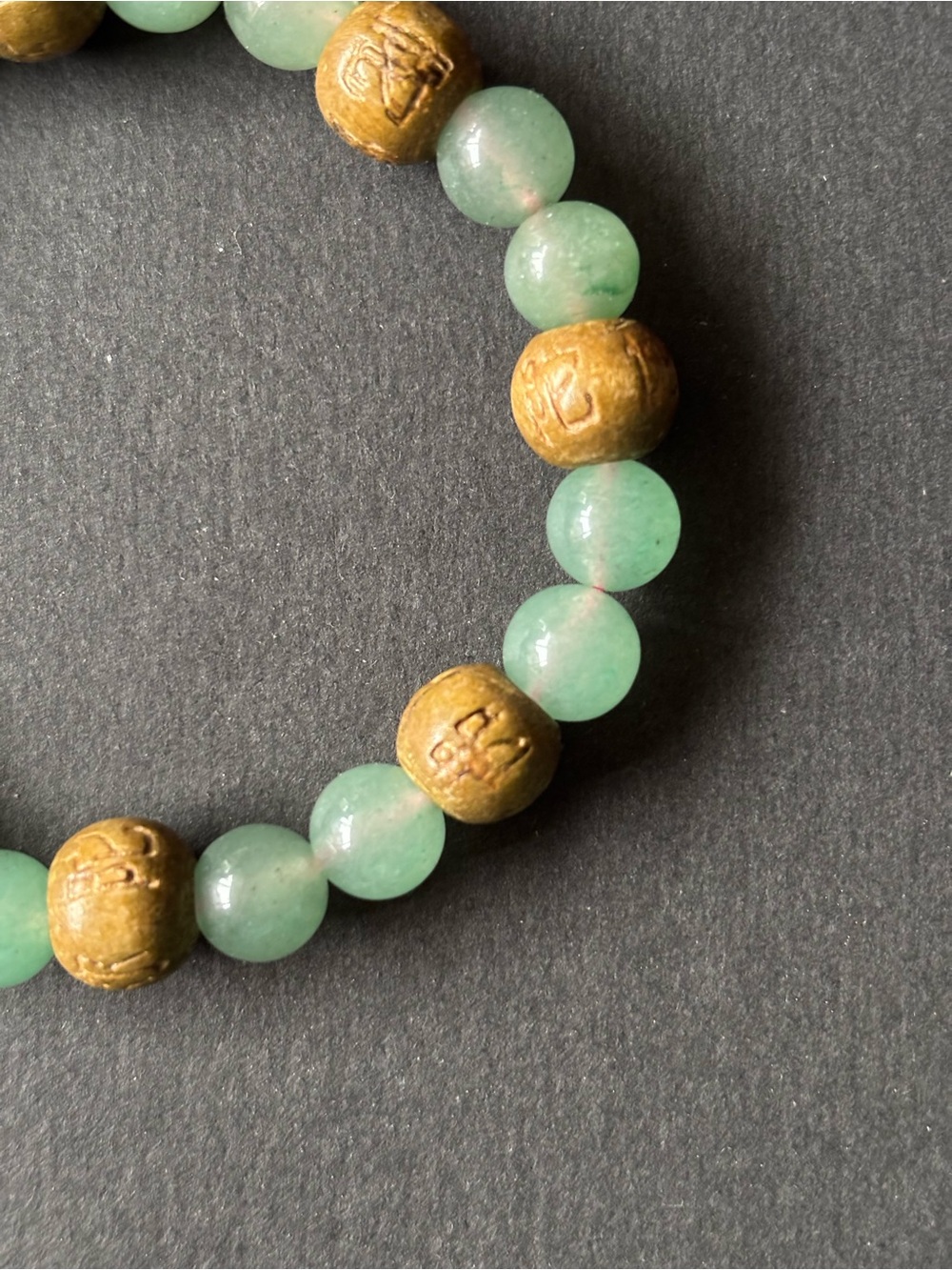 Karmalogy Green Aventurine Lucky Karma Bracelet - Picture 4 of 7